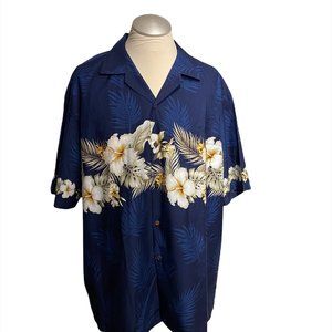 Pacific Legend Hawaiian Button Down Short Sleeve Shirt 2XL NWT